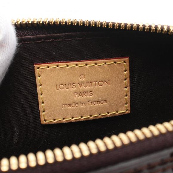 LOUIS VUITTON Alma BB Handbag Bag Leather Vernis Women's Purple M91678 - Picture 6 of 9